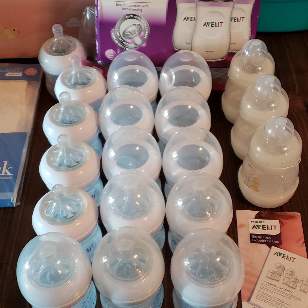 16 Avent bottles